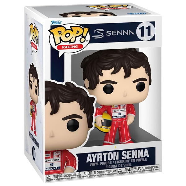Figurine Ayrton Senna - Funko Pop Racing n°11