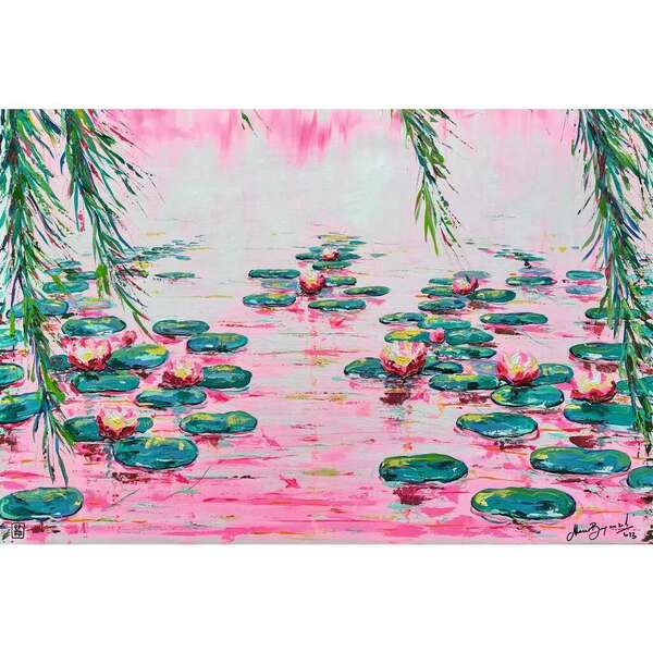 Puzzle 4000 pièces - Les nénuphars roses