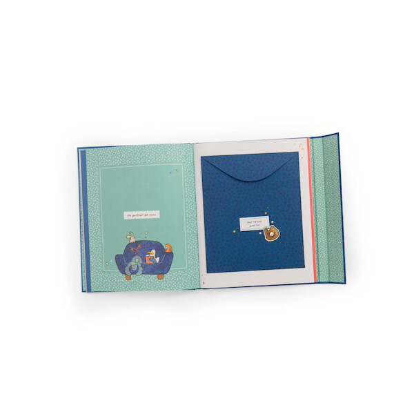 Livre de naissance Puce et Pilou - Moulin Roty