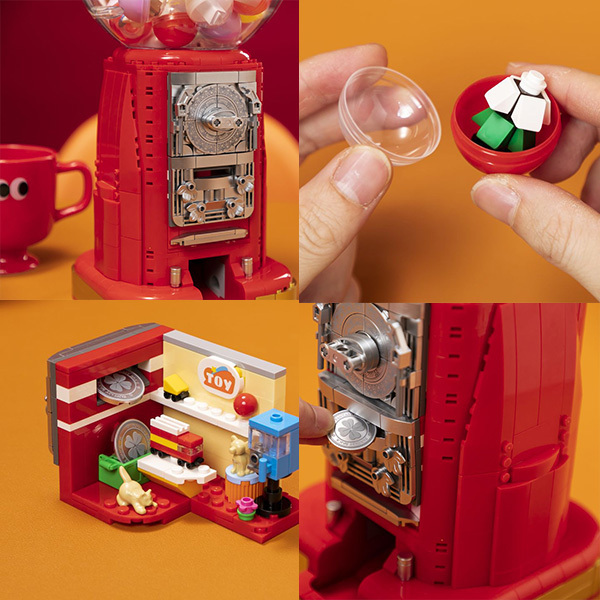 Set de construction Distributeur de bonbons (892 pièces)
