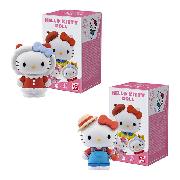 Figurine Hello Kitty 4 saisons 7cm (modèle aléatoire)