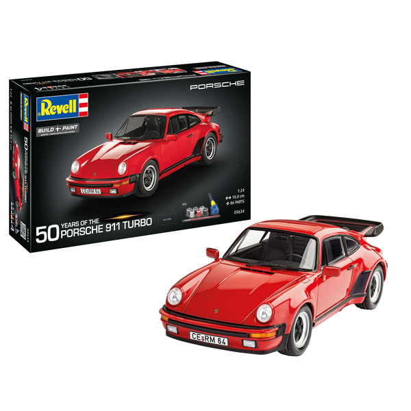 Maquette Porsche 911 turbo - 50ème anniversaire