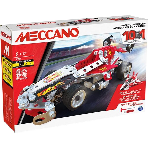 Meccano - Voiture de course 10 modèles 