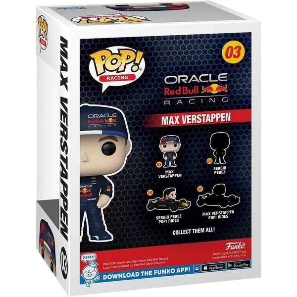 Figurine Max Verstappen - Funko Pop n°03