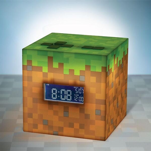 Réveil Minecraft - Bloc d herbe