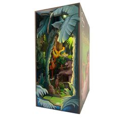 Book Nook Disney - Le Livre de la Jungle