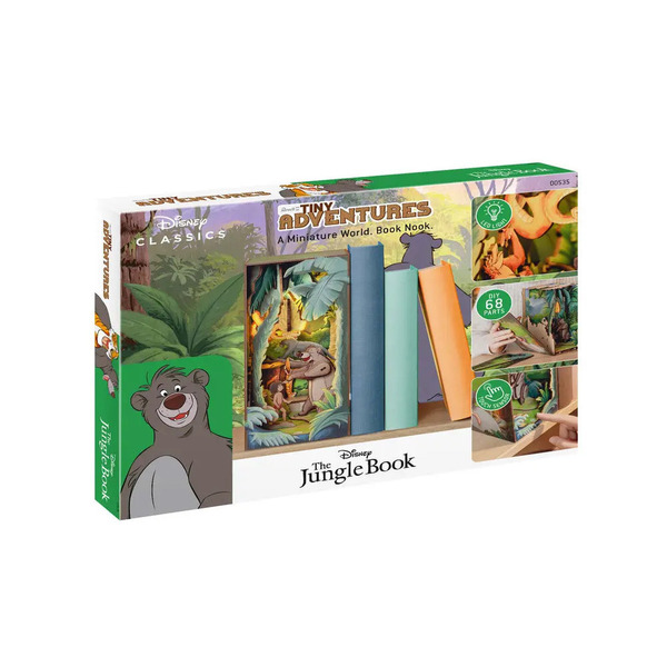 Book Nook Disney - Le Livre de la Jungle