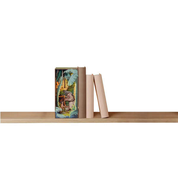 Book Nook Disney - Le Livre de la Jungle