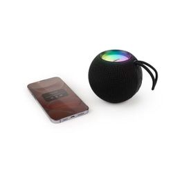 Enceinte lumineuse Bluetooth boule noire
