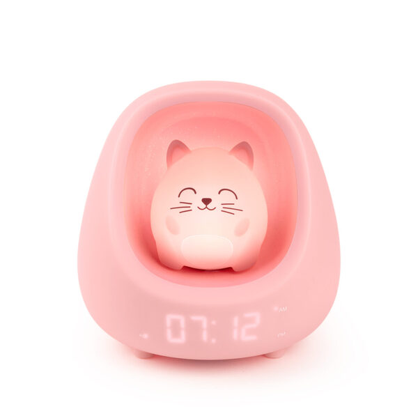 Réveil veilleuse chat Myko