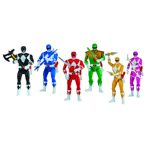 Figurine articulée Power Rangers Auto-Morphin 15cm (modèle aléatoire)