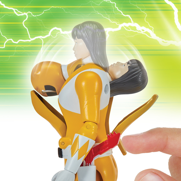 Figurine articulée Power Rangers Auto-Morphin 15cm (modèle aléatoire)