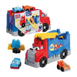Mega Blocks - Camion Course Et Construction