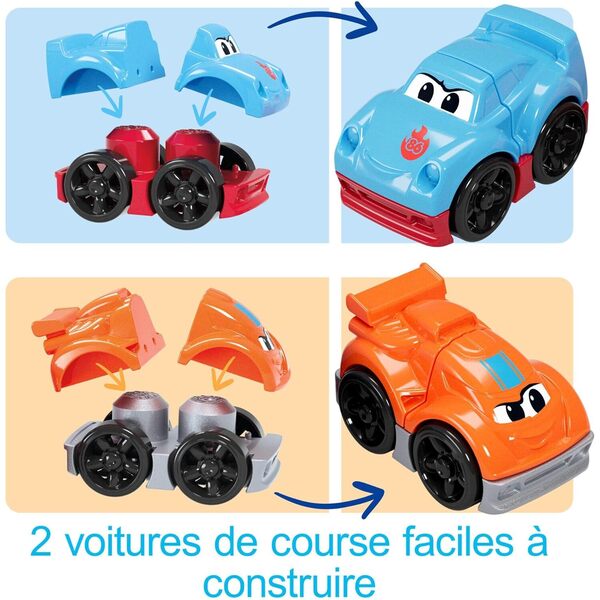 Mega Blocks - Camion Course Et Construction