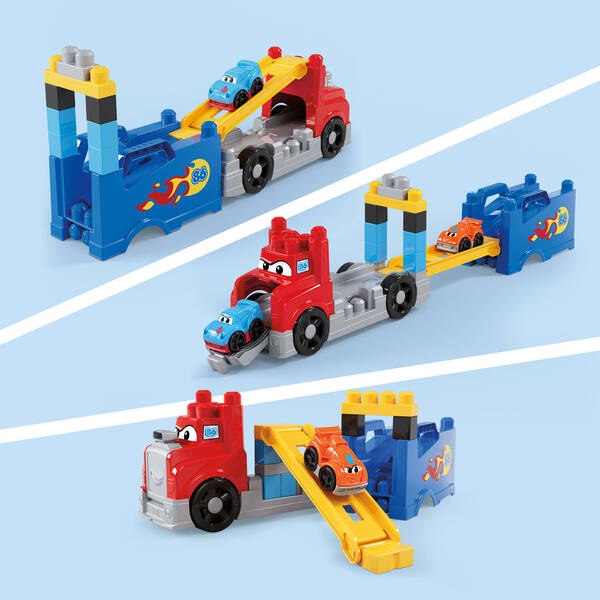 Mega Blocks - Camion Course Et Construction