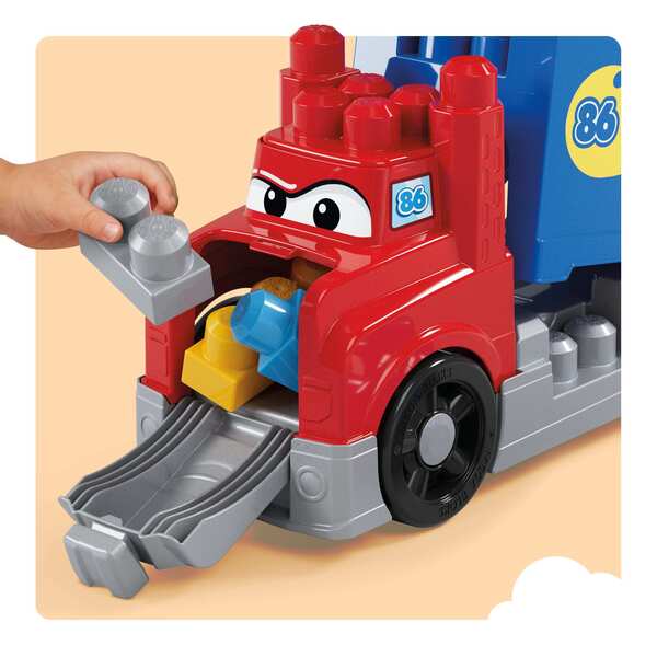 Mega Blocks - Camion Course Et Construction