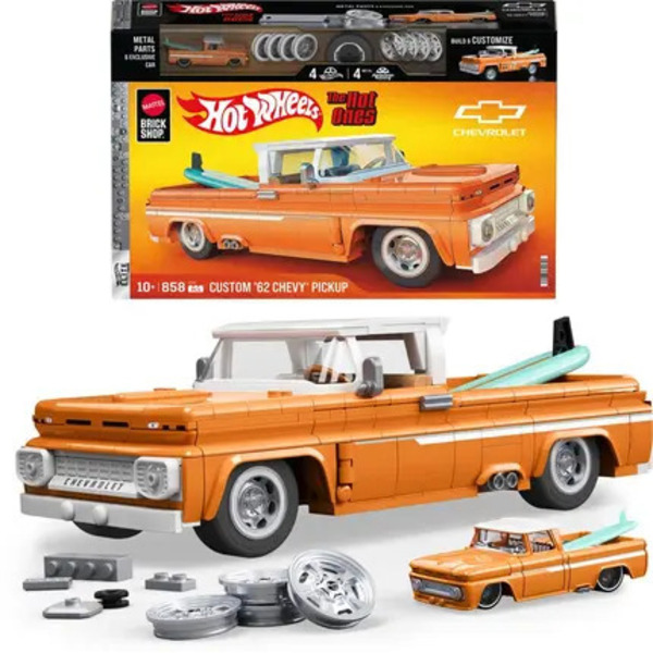 Hot Wheels Coffret De Construction Custom Chevy Pickup