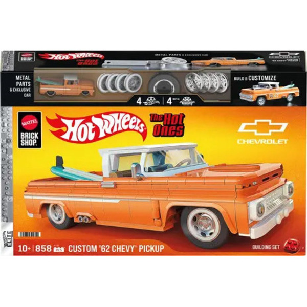 Hot Wheels Coffret De Construction Custom Chevy Pickup