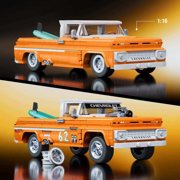 Coffret De Construction Custom Chevy Pickup - Hot Wheels