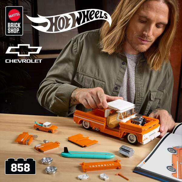 Coffret De Construction Custom Chevy Pickup - Hot Wheels