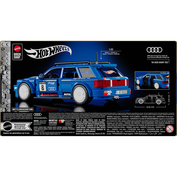 Coffret De Construction Audi RS2 - Hot Wheels