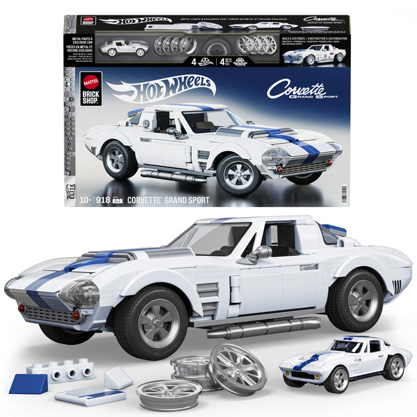 Coffret De Construction Corvette Grand Sport - Hot Wheels