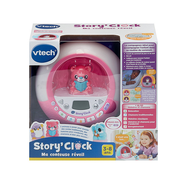 Story’Clock – Ma conteuse-réveil rose