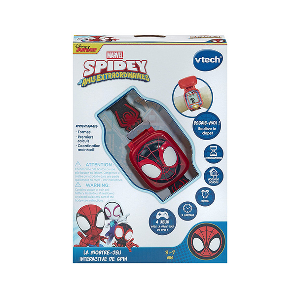 La montre-jeu interactive de Spin -Spidey