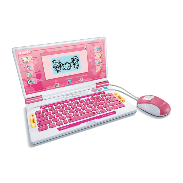 Ordi éducatif bilingue rose - Genius XL
