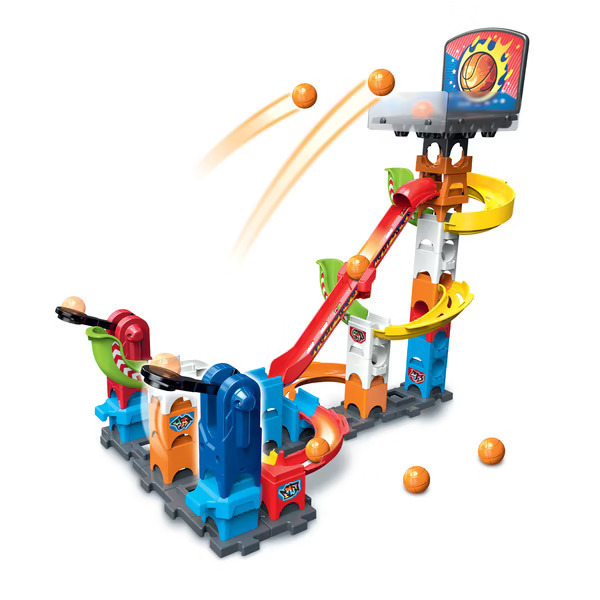 Circuit à billes Marble Rush - SuperPack : Beginner Set S200 + Basketball Set S500