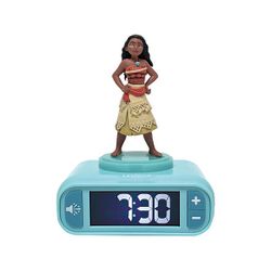 Réveil digital et veilleuse Vaiana - Disney princesses