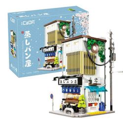 Set de construction CaDA – Échoppe japonaise de brioches vapeur (861pièces)