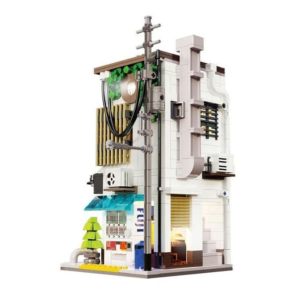 Set de construction CaDA – Échoppe japonaise de brioches vapeur (861pièces)