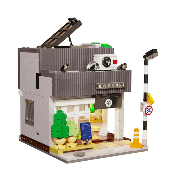 Set de construction CaDA – Coffee Shop Japonais (1116 pièces)