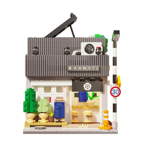 Set de construction CaDA – Coffee Shop Japonais (1116 pièces)