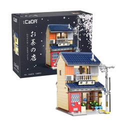 Set de construction CaDA – Le salon de thé japonais (1200 pièces)