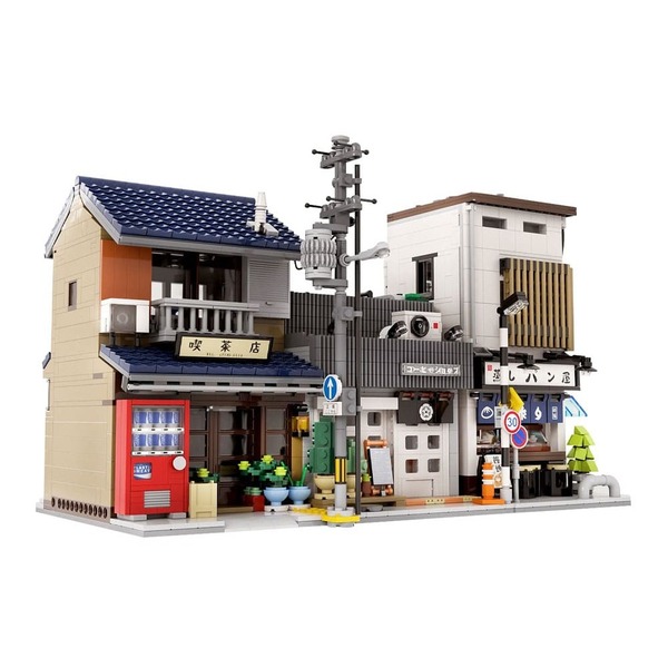 Set de construction CaDA – Le salon de thé japonais (1200 pièces)