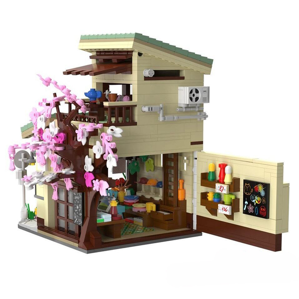 Set de construction CaDA – L’épicerie de Kitty (921 pièces)
