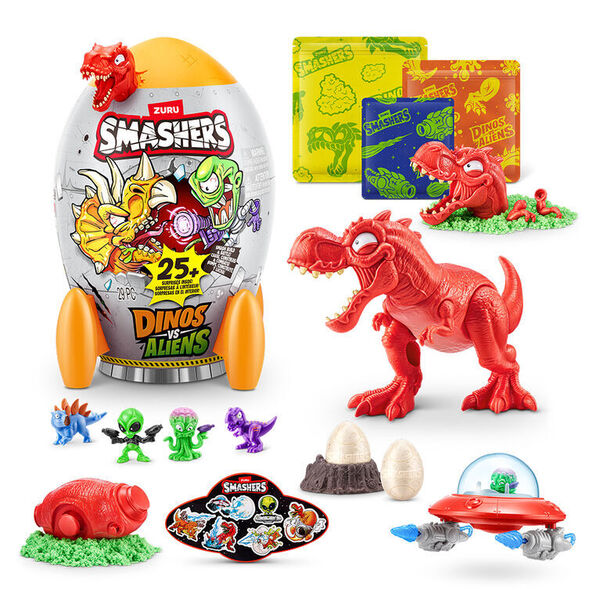 Smashers Dino VS Aliens