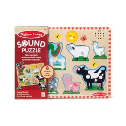 Puzzle sonore animaux de la ferme