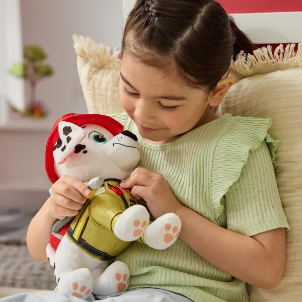 Peluche 25 cm Deluxe Marcus Fire Rescue - La Pat  Patrouille