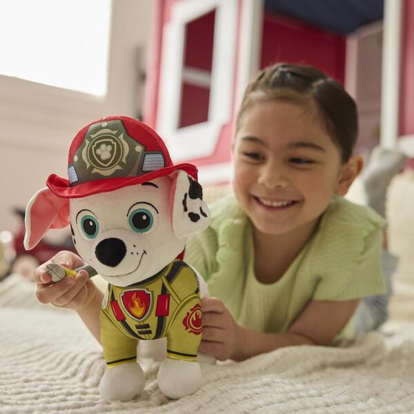 Peluche 25 cm Deluxe Marcus Fire Rescue - La Pat  Patrouille
