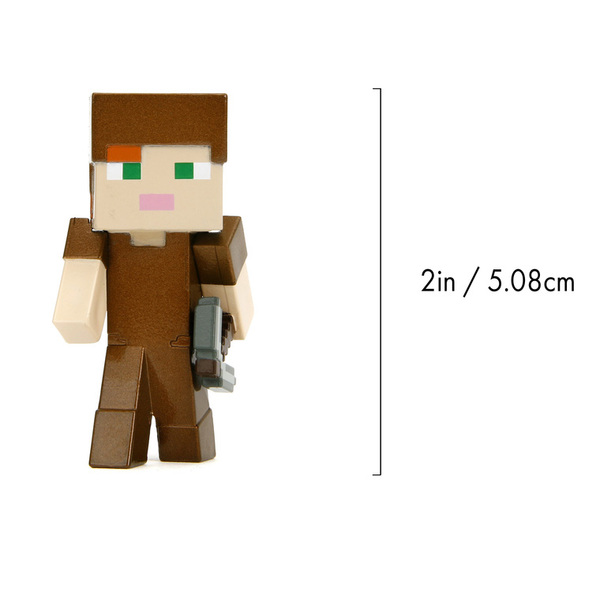 Figurine Métal Minecraft 6cm - Série 2 (modèle aléatoire)