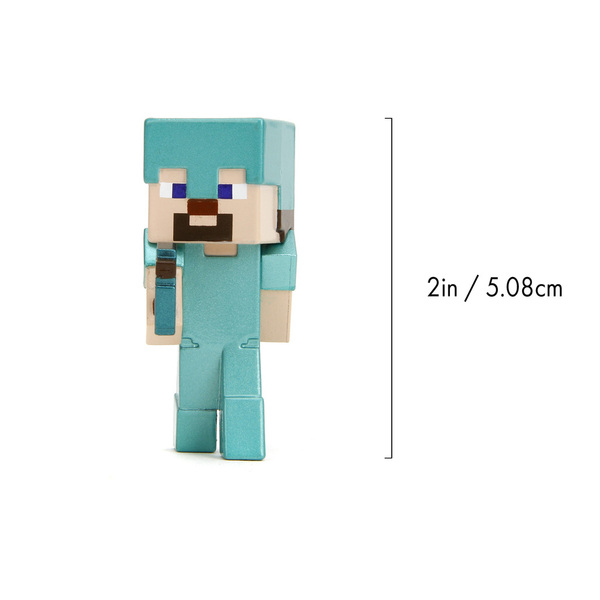Figurine Métal Minecraft 6cm - Série 2 (modèle aléatoire)