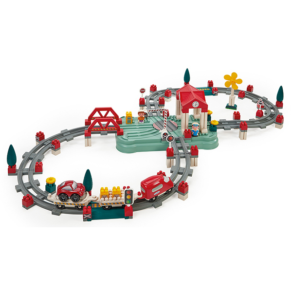 Baril Abrick Circuit de train (140 pièces)