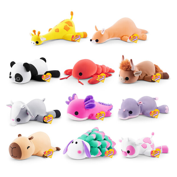 Peluche lestée squishy Hug-A-Lumps 60cm (modèle aléatoire)