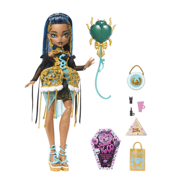 Monster High - Scary Sweet Birthday Poupée Cleo de Nile