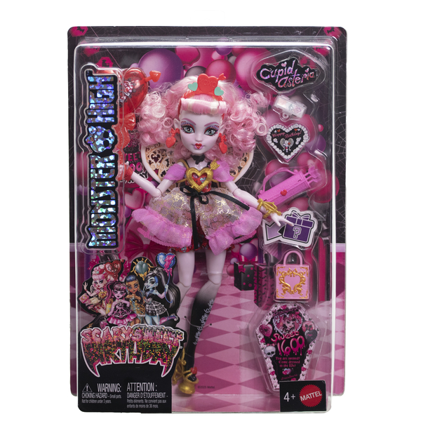 Monster High - Poupée Cupid Asteria Monstrueux Anniversaire