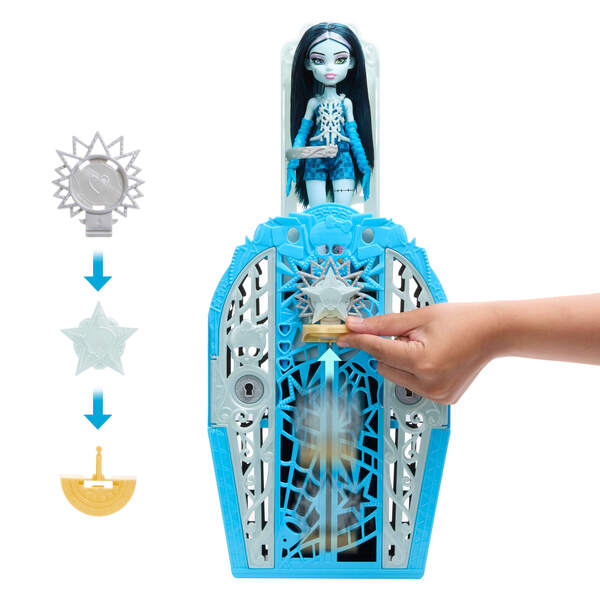 Monster High-Monstrueux Secrets Frankie Stein-Coffret