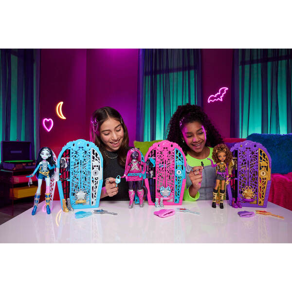 Monster High-Monstrueux Secrets Frankie Stein-Coffret